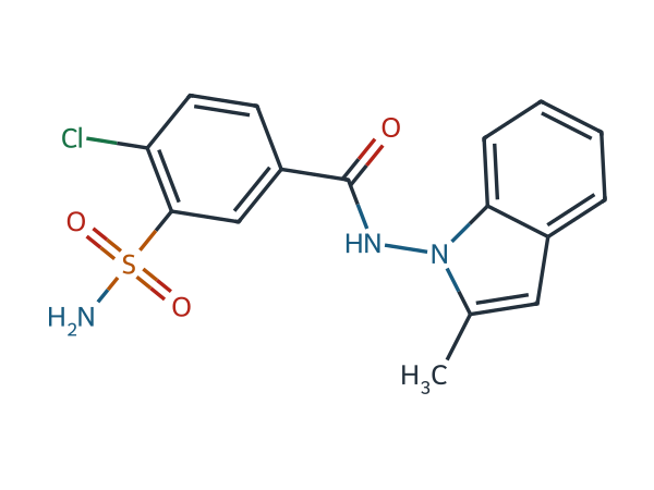 Indapamide EP Impurity B chemical structure