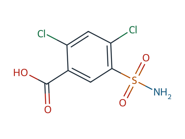 Furosemide EP Impurity B chemical structure