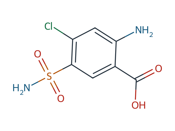 Furosemide EP Impurity C chemical structure