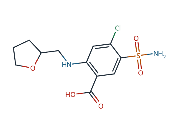 Furosemide EP Impurity F chemical structure
