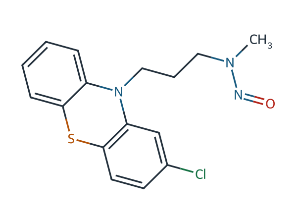N-Nitroso Chlorpromazine EP Impurity D chemical structure