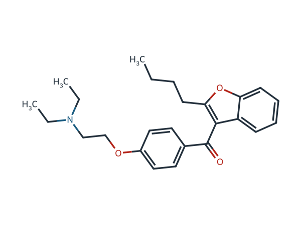 Amiodarone EP Impurity A chemical structure