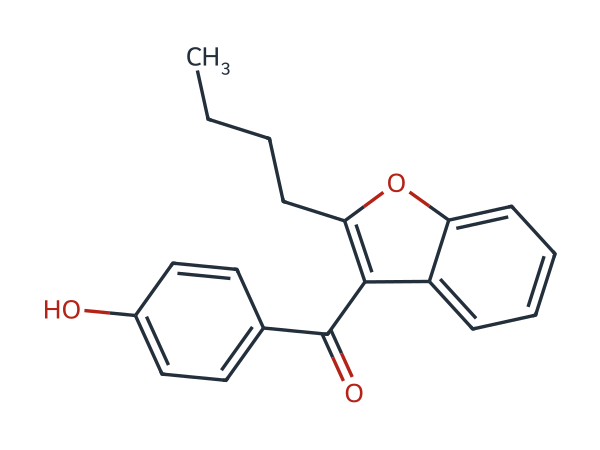 Amiodarone EP Impurity E chemical structure
