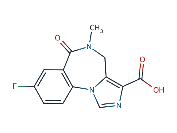 Flumazenil EP Impurity A chemical structure