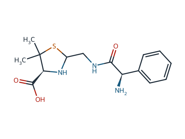 Ampicillin EP Impurity F chemical structure