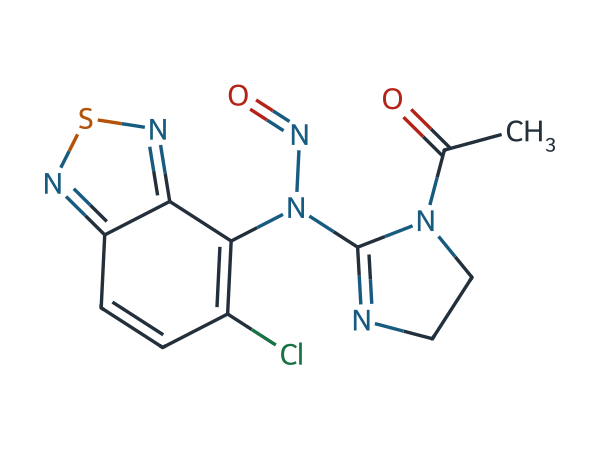 Tizanidine Nitroso Impurity 15 chemical structure