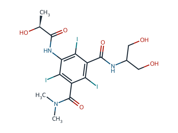 Iopamidol EP Impurity F chemical structure