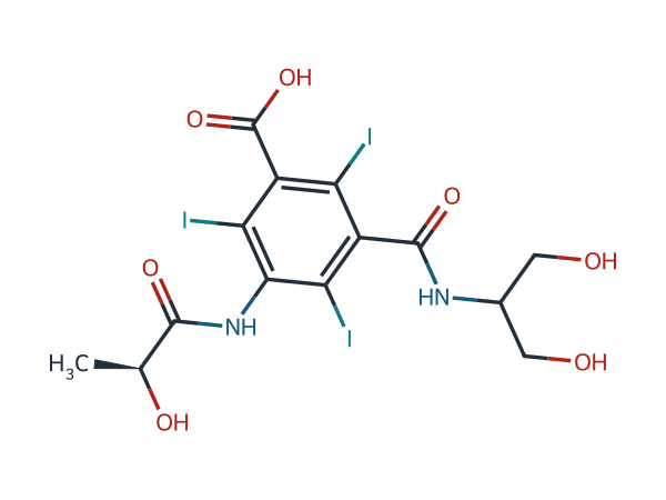 Iopamidol EP Impurity D chemical structure