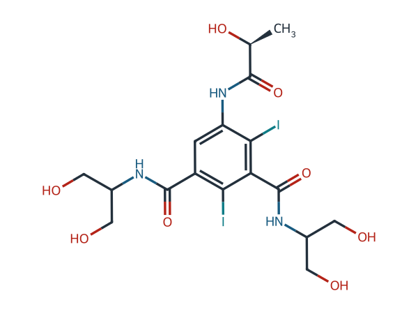 Iopamidol EP Impurity K chemical structure