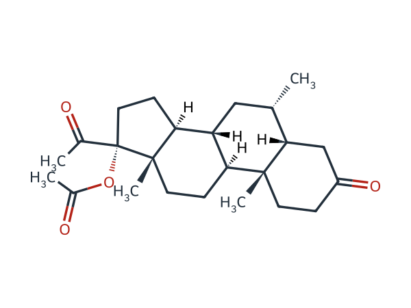 Medroxyprogesterone Acetate EP Impurity F chemical structure