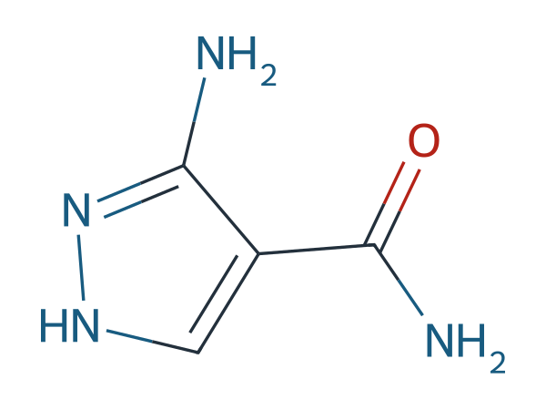 Allopurinol EP Impurity A chemical structure