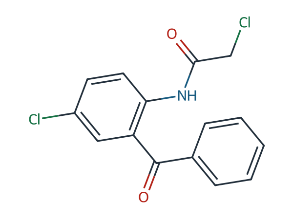 Alprazolam Impurity 2 chemical structure