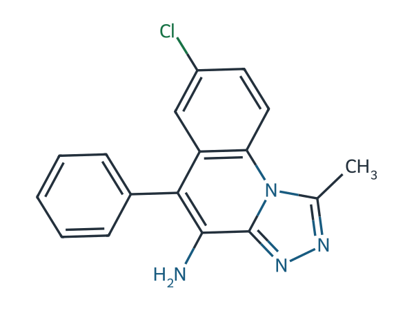 Alprazolam EP Impurity G chemical structure