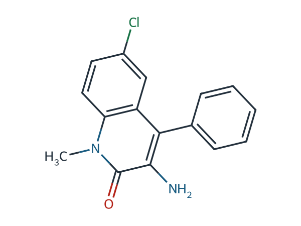 Diazepam EP Impurity C chemical structure