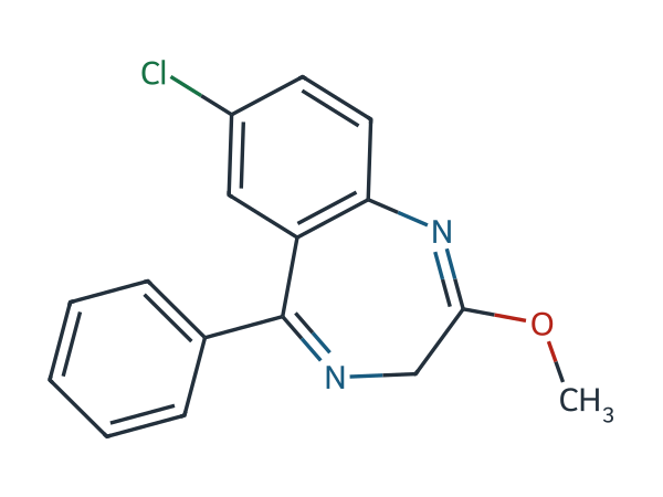 Diazepam EP Impurity F chemical structure