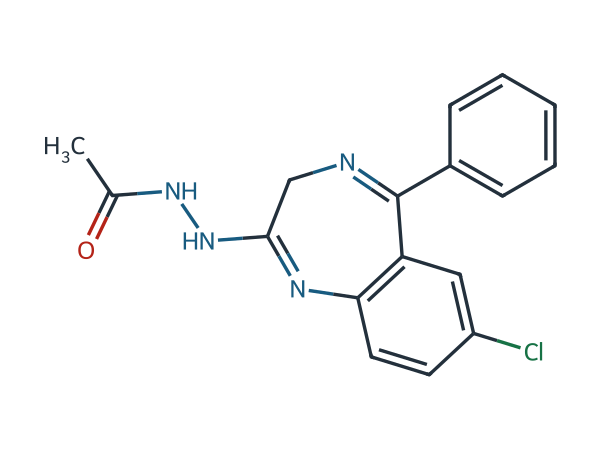 Diazepam Impurity 7 chemical structure