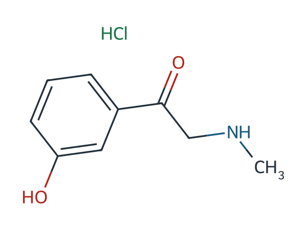 Phenylephrine EP Impurity C HCl chemical structure