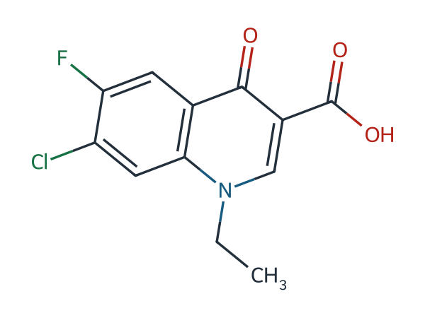 Norfloxacin EP Impurity A chemical structure