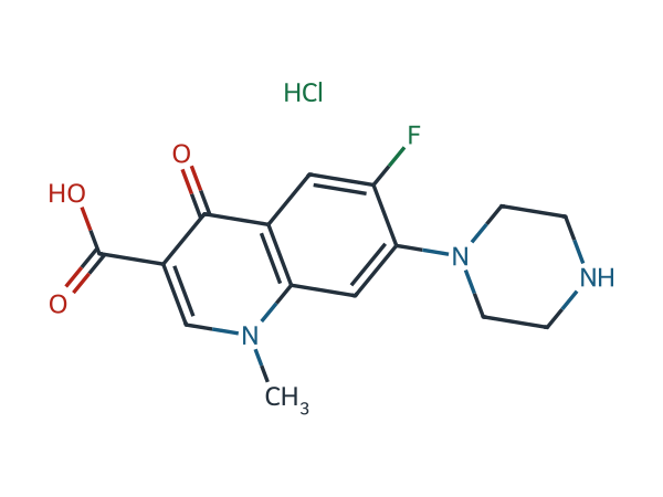 Norfloxacin EP Impurity K(Hydrochloride) chemical structure