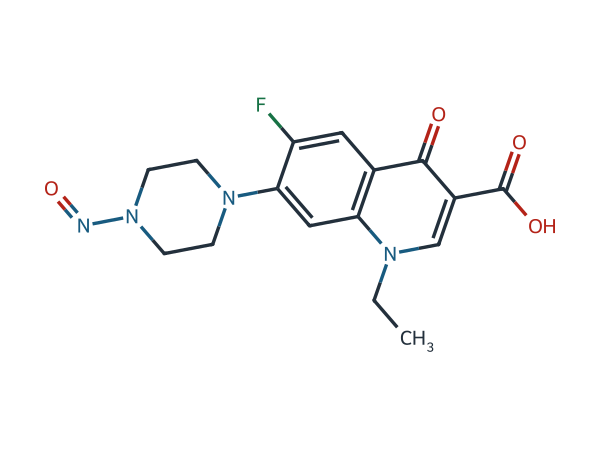 N‐Nitrosonorfloxacin chemical structure