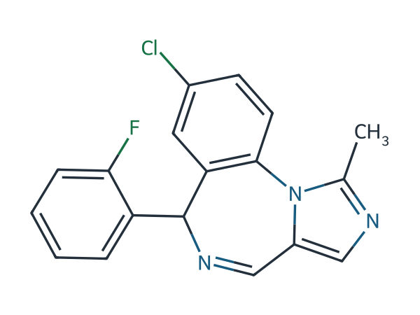 Midazolam EP Impurity B chemical structure