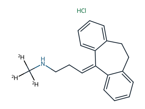 Amitriptyline EP Impurity C-d3 HCl chemical structure