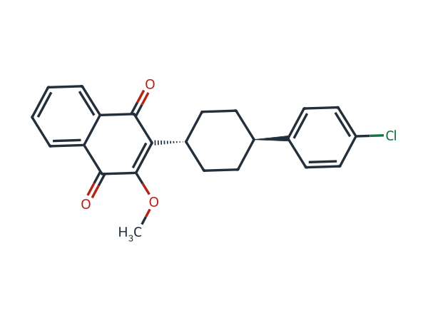 Atovaquone EP Impurity D chemical structure