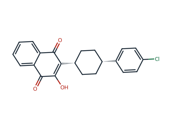 Atovaquone EP Impurity B chemical structure