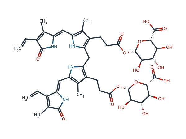 Bilirubin Diglucuronide chemical structure