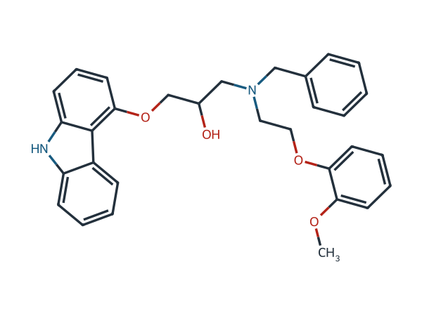 Carvedilol EP Impurity C chemical structure