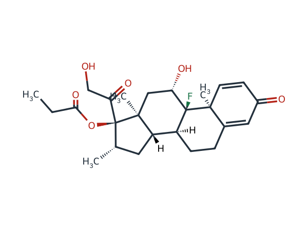 Clobetasol Propionate EP Impurity A chemical structure