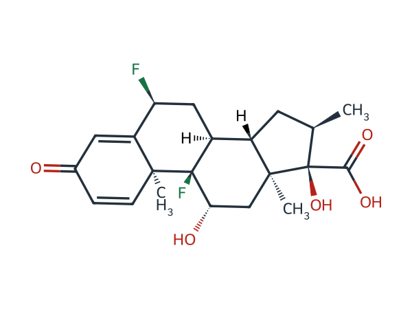 Fluticasone Propionate USP Related Compound J chemical structure