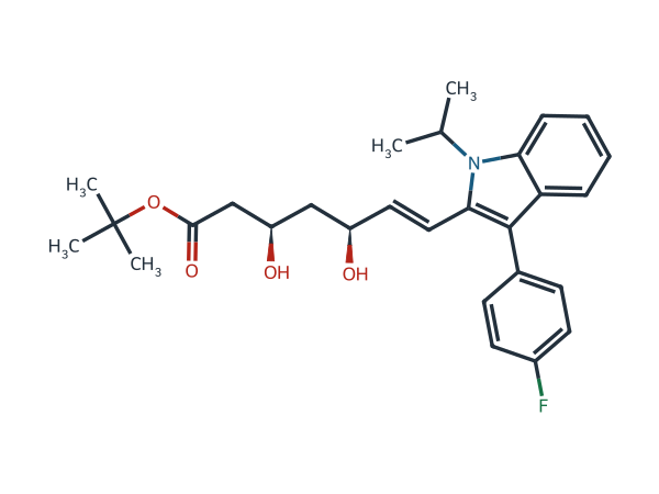 Fluvastatin EP Impurity B chemical structure