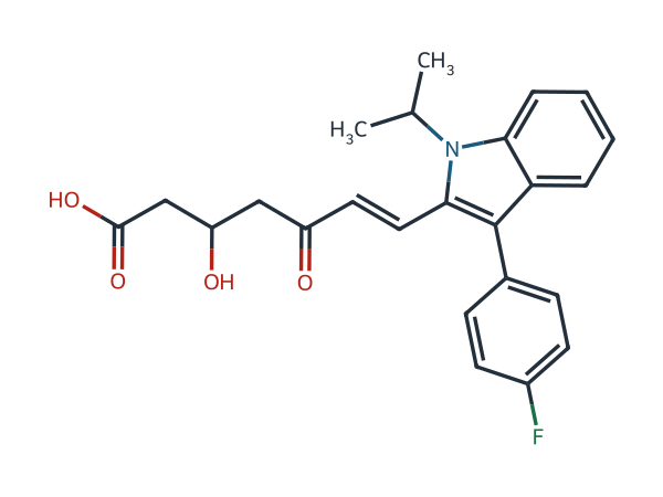 Fluvastatin EP Impurity D chemical structure