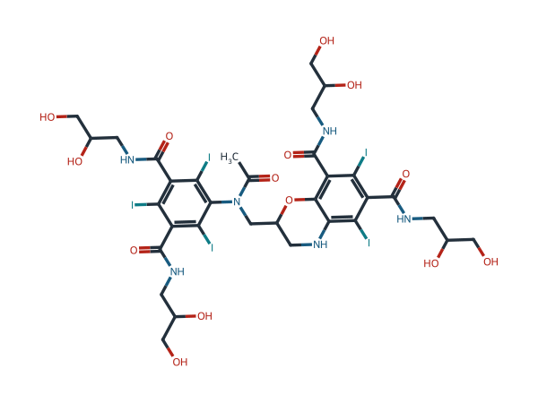 Iodixanol EP Impurity F chemical structure