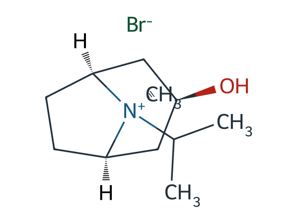 Ipratropium Bromide EP Impurity A chemical structure