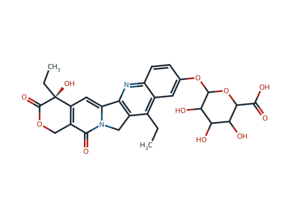 SN-38 Glucuronide chemical structure