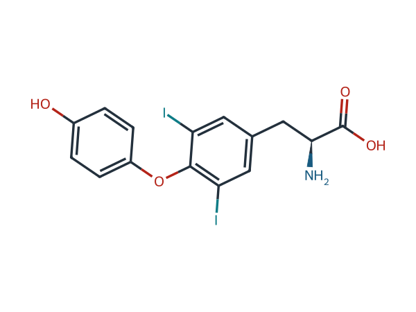 Levothyroxine EP Impurity E chemical structure