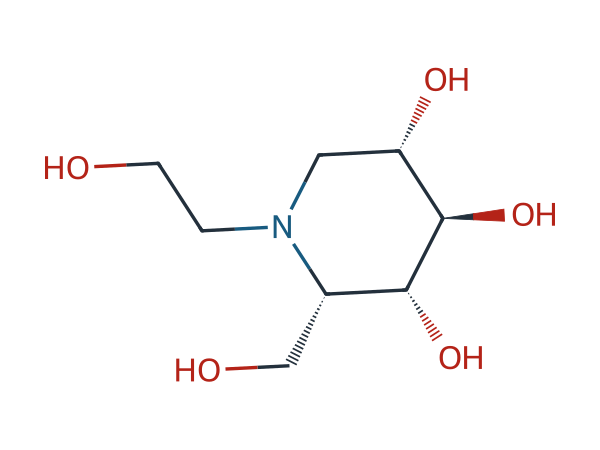 Miglitol Impurity A chemical structure