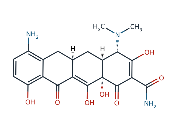 Minocycline EP Impurity D chemical structure