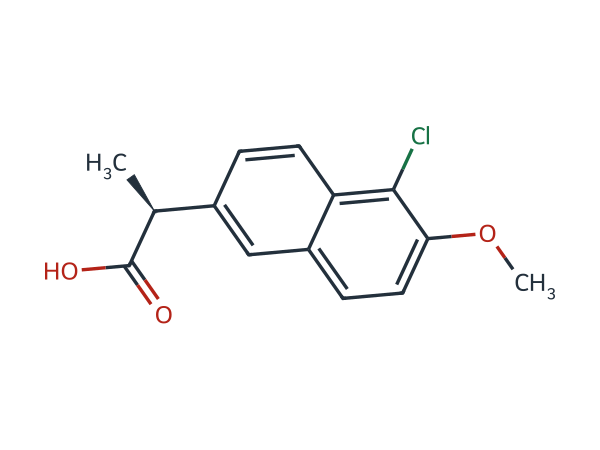 Naproxen EP Impurity B chemical structure