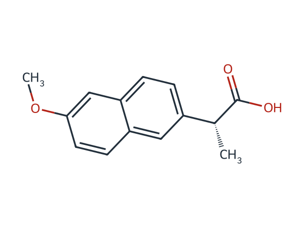 Naproxen EP Impurity G (R-Naproxen) chemical structure