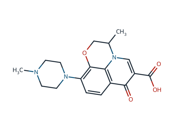 Ofloxacin EP Impurity C chemical structure
