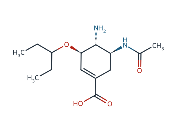 Oseltamivir EP Impurity A chemical structure