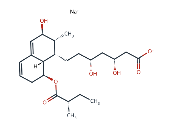 Pravastatin USP related compound A Sodium salt chemical structure