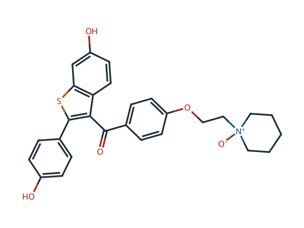 Raloxifene EP Impurity C chemical structure
