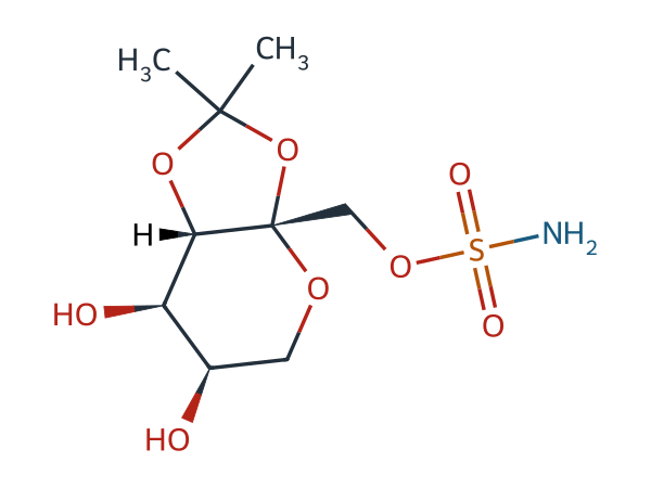 Topiramate EP Impurity C chemical structure