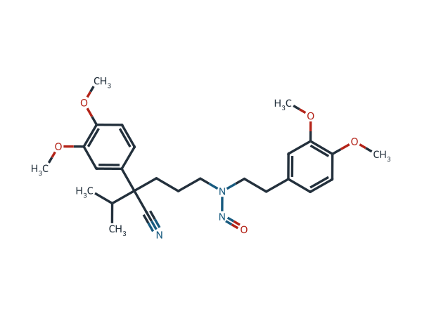 N-Nitroso Norverapamil chemical structure