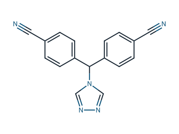 Letrozole EP Impurity A chemical structure