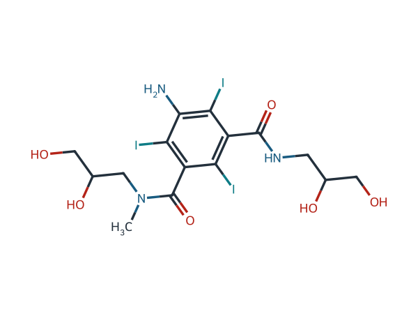 Iopromide EP Impurity A chemical structure